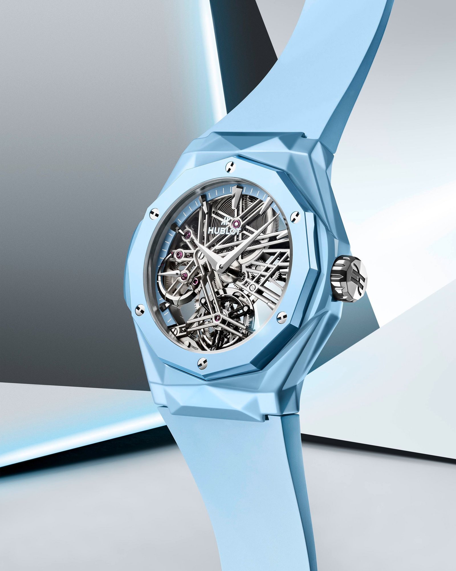 Classic Fusion Tourbillon Orlinski Ceramic Sky Blue - Image 8
