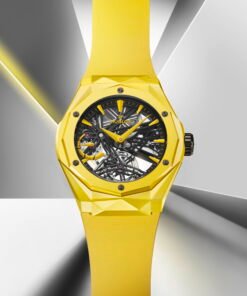 Alternative view of Classic Fusion Tourbillon Orlinski Ceramic Yellow Magic
