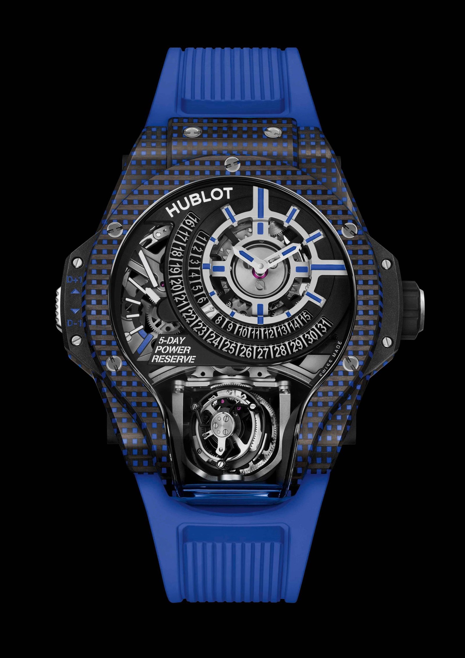 MP-09 Tourbillon Bi-Axis 5 Days Power Reserve 3D Carbone - Image 4