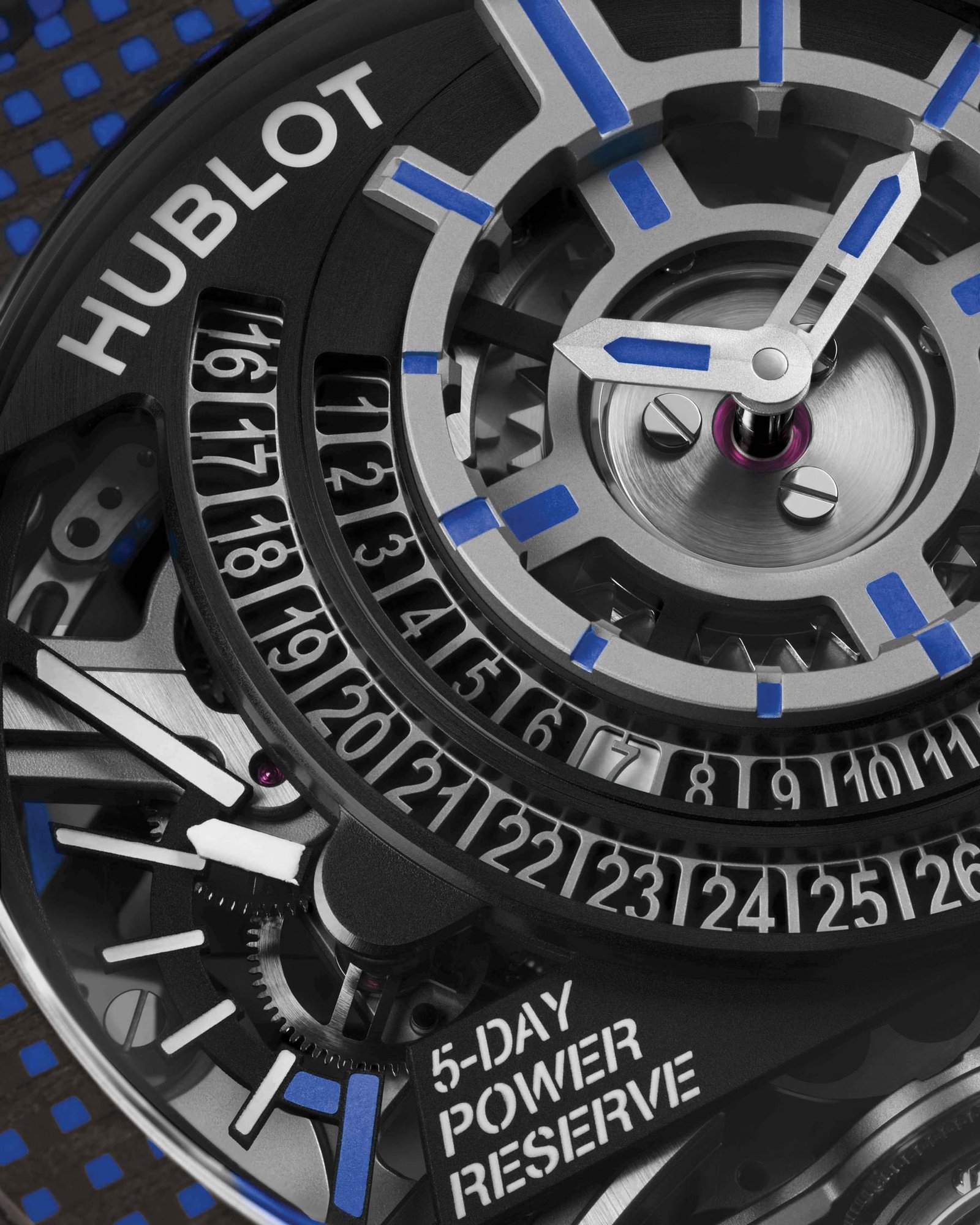 MP-09 Tourbillon Bi-Axis 5 Days Power Reserve 3D Carbone - Image 6