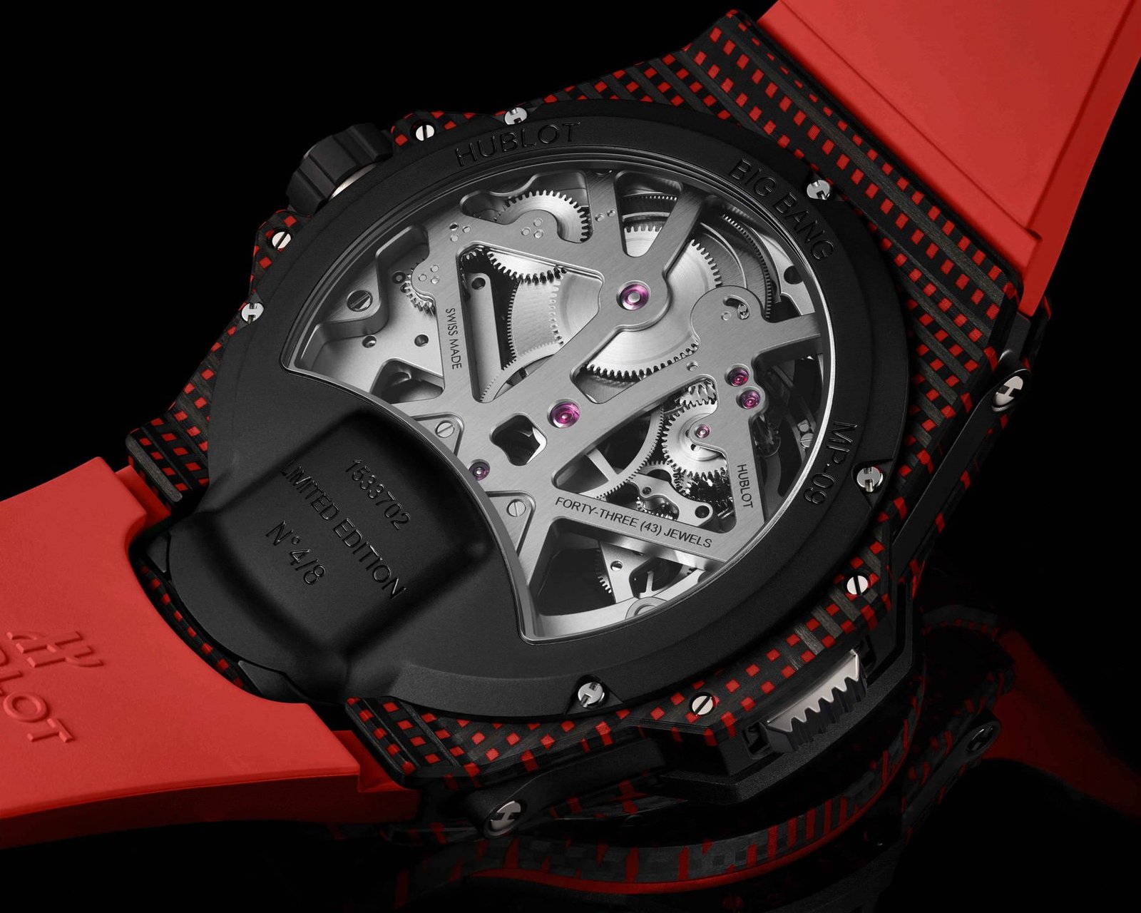 MP-09 Tourbillon Bi-Axis 5 Days Power Reserve 3D Carbone - Image 3