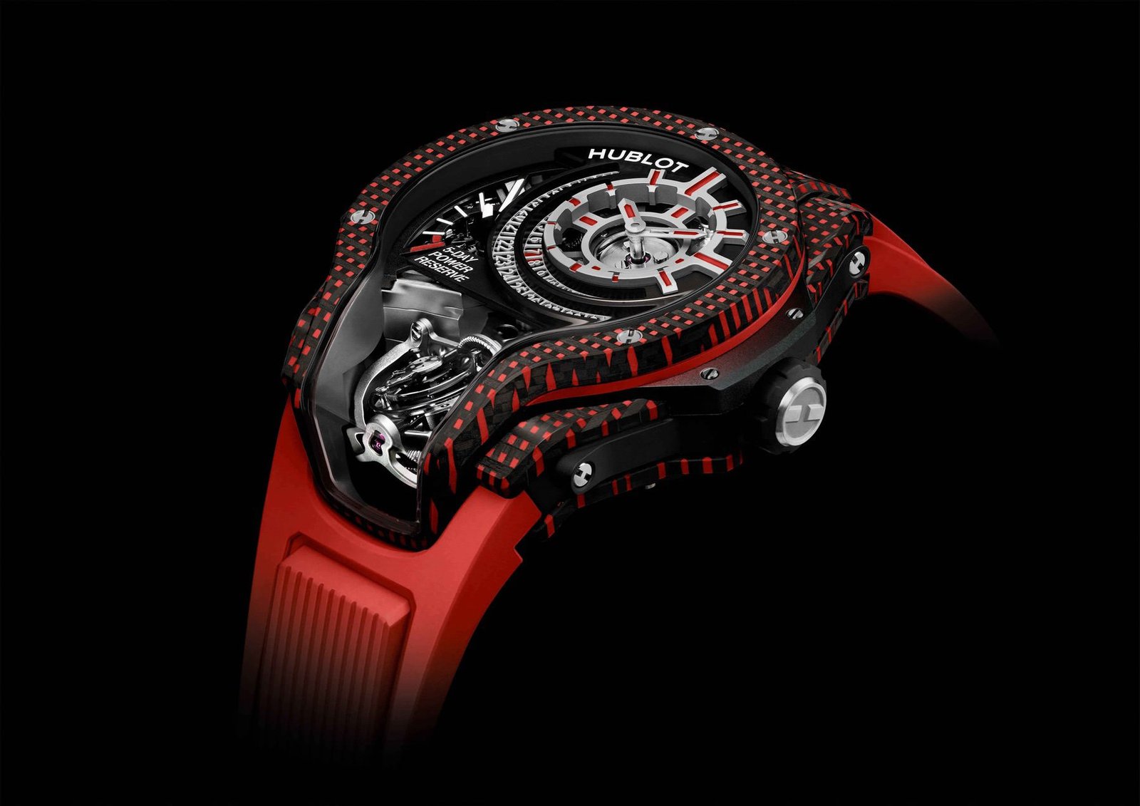MP-09 Tourbillon Bi-Axis 5 Days Power Reserve 3D Carbone - Image 5