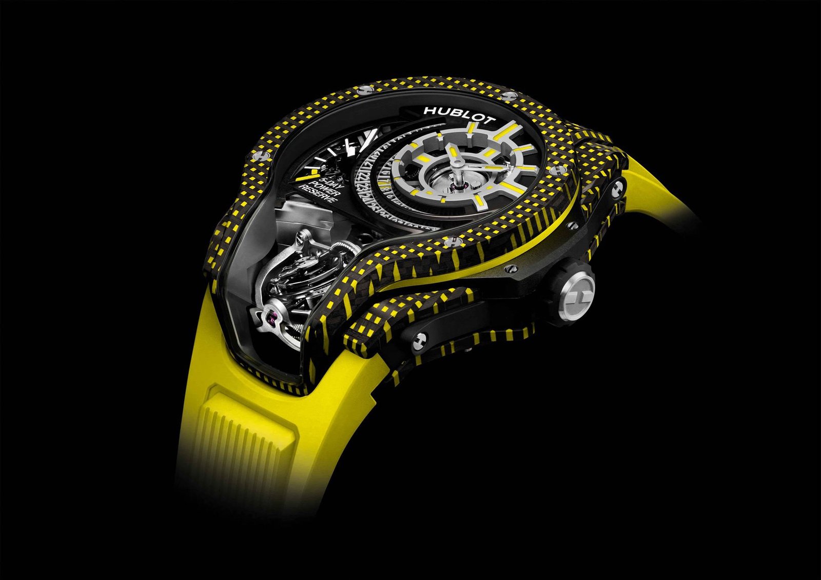 MP-09 Tourbillon Bi-Axis 5 Days Power Reserve 3D Carbone - Image 3