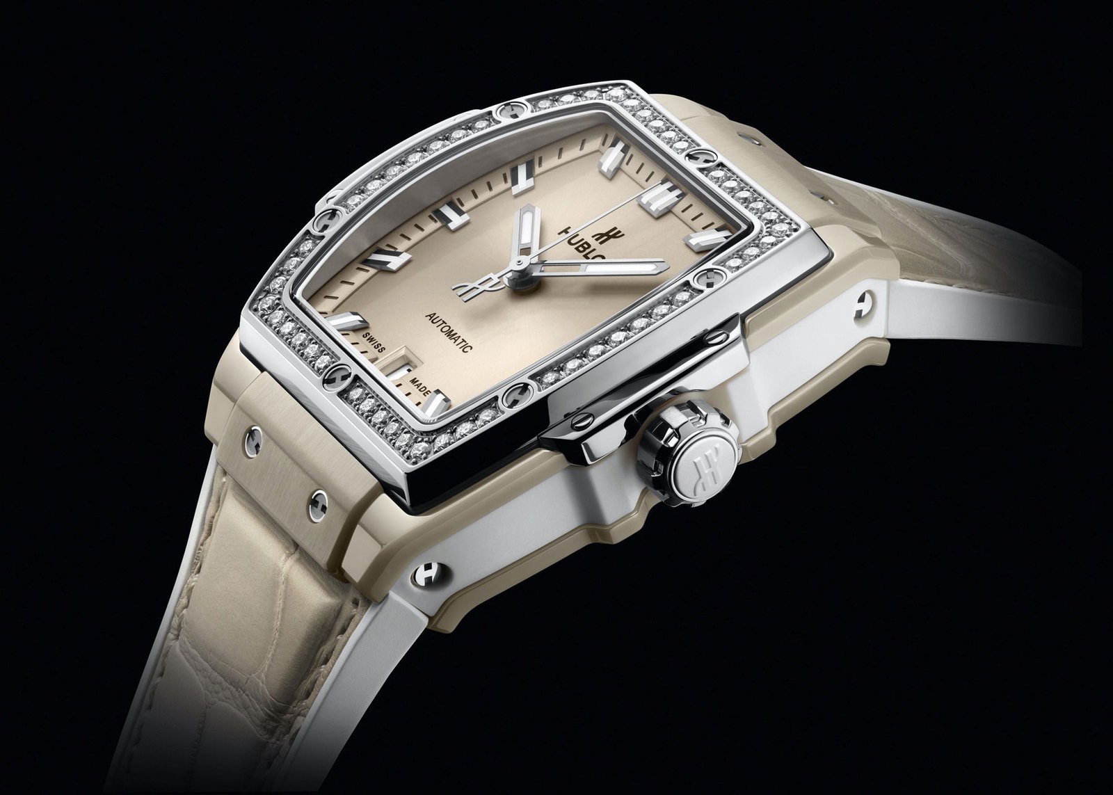 Spirit of Big Bang Beige Ceramic Titanium Diamonds - Image 2