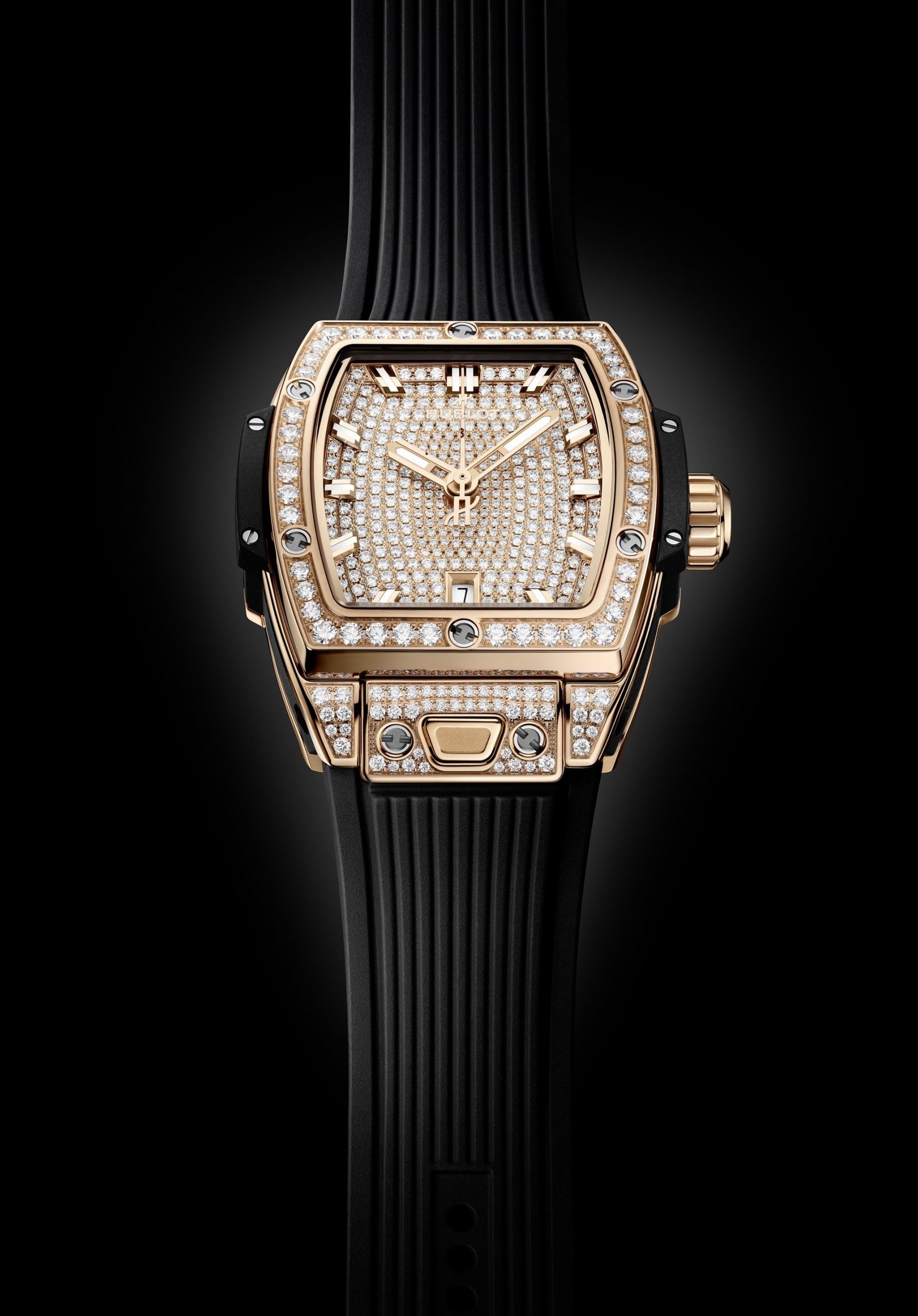 Spirit of Big Bang King Gold Full Pavé - Image 6