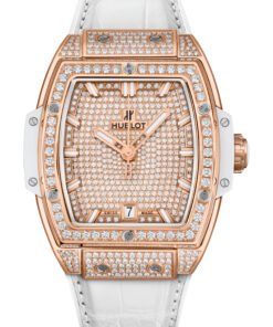 Spirit of Big Bang King Gold White Full Pavé