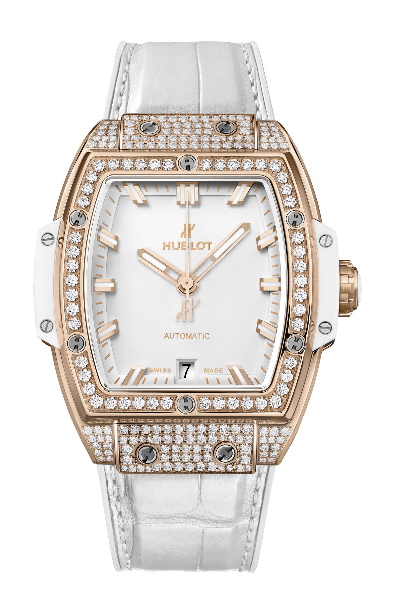 Spirit of Big Bang King Gold White Pavé