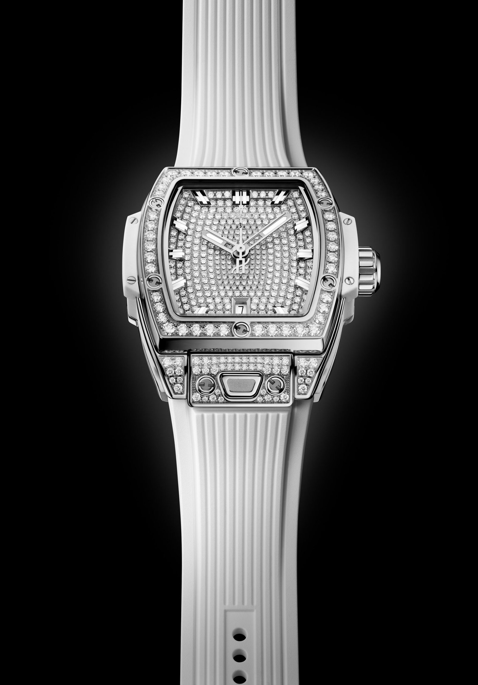 Spirit of Big Bang Steel White Full Pavé - Image 4