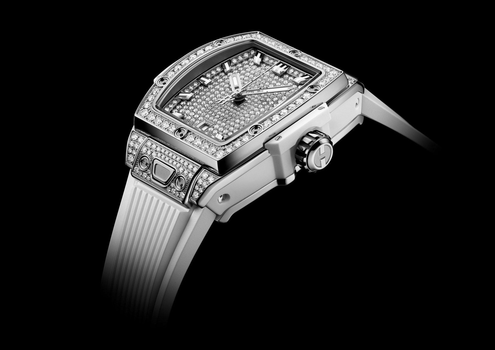 Spirit of Big Bang Steel White Full Pavé - Image 5
