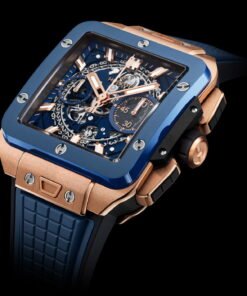 Alternative view of Square Bang Unico King Gold Blue Ceramic