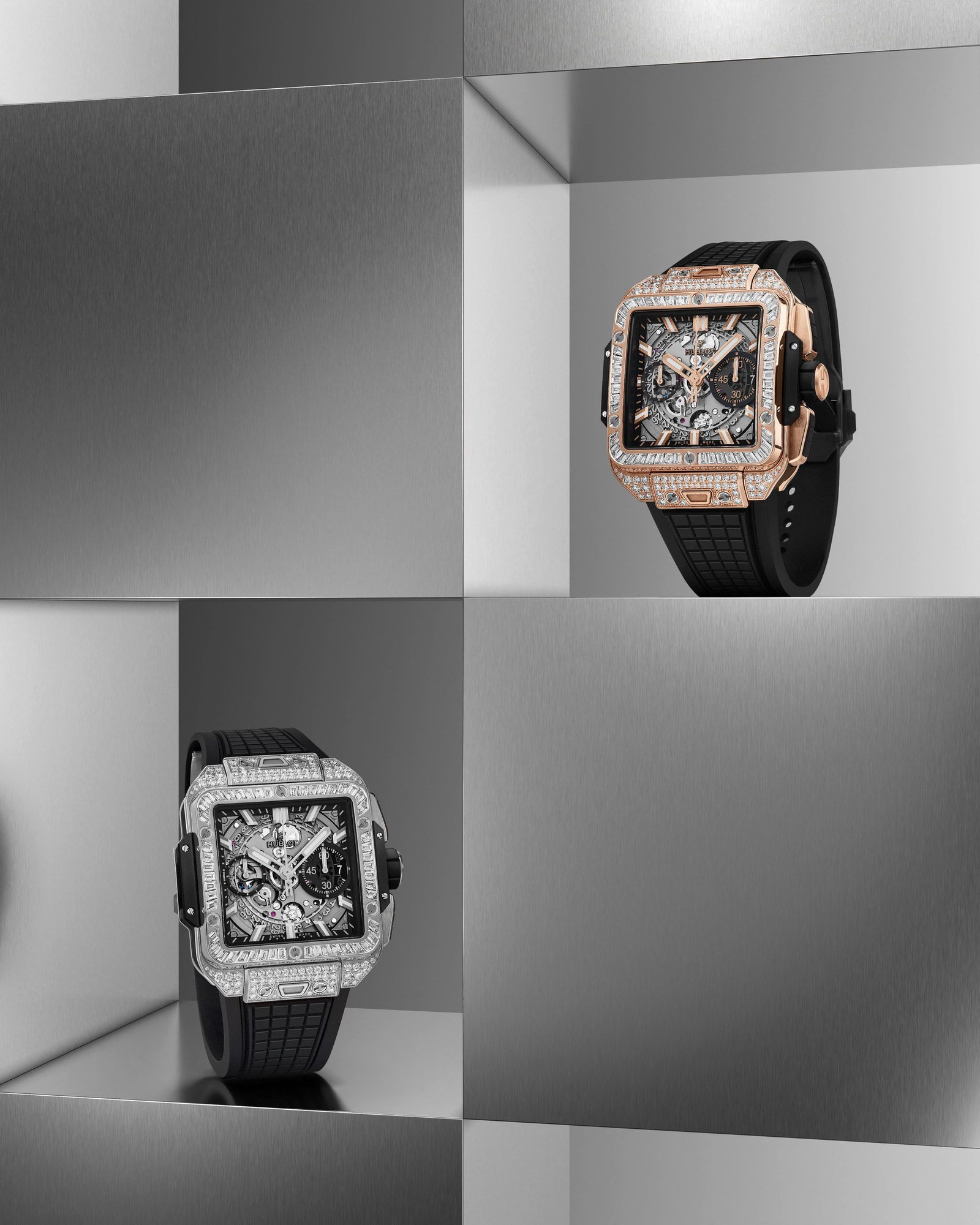 Square Bang Unico King Gold Jewellery - Image 5