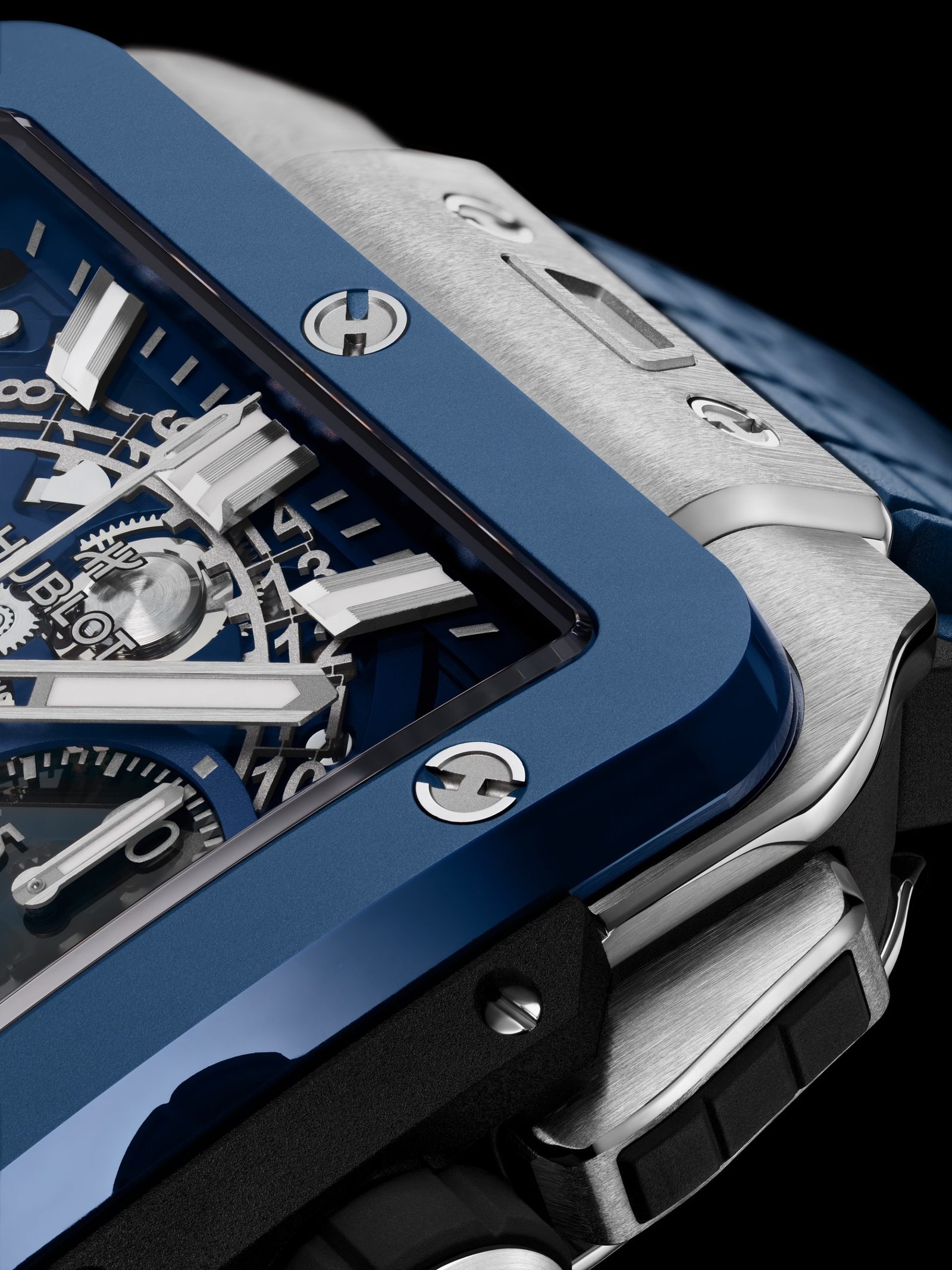 Square Bang Unico Titanium Blue Ceramic - Image 5
