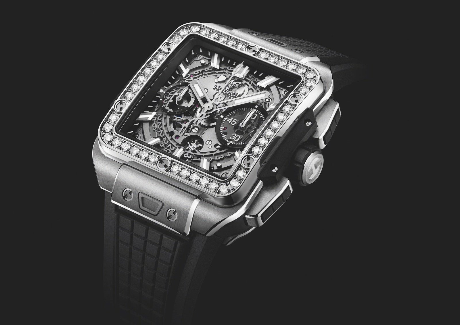 Square Bang Unico Titanium Diamonds - Image 3