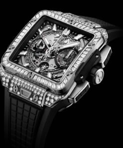 Alternative view of Square Bang Unico Titanium Jewellery