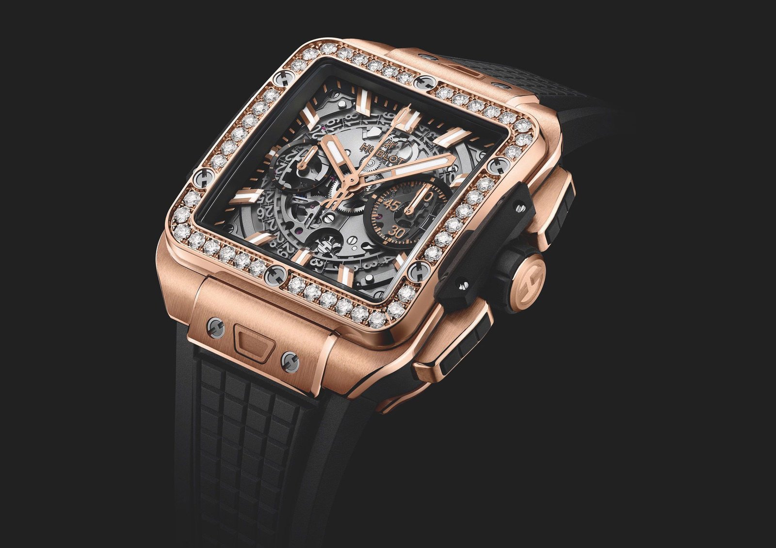 Square Bang Unico King Gold Diamonds - Image 4