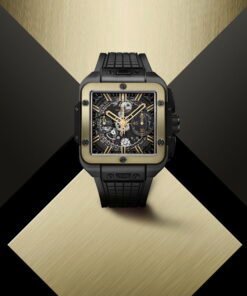 Alternative view of Square Big Bang Unico Ceramic Magic Gold