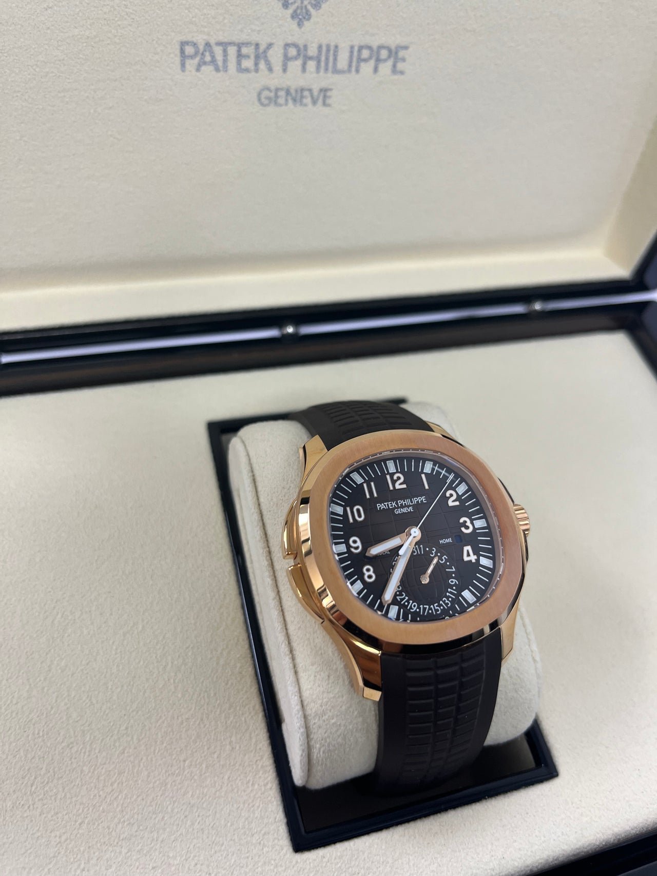 AQUANAUT TRAVEL TIME Rose gold 5164R-001 - Image 7