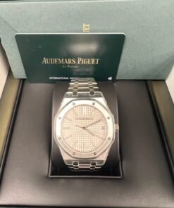Alternative view of Audemars Piguet ROYAL OAK SELFWINDING "50TH ANNIVERSARY" White Dial Ref. 15510ST.OO.1320ST.03