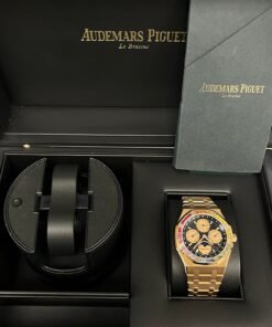 Alternative view of Audemars Piguet ROYAL OAK Perpetual Calendar Rose Gold Rainbow Limited 20 pieces (Reference 266140)