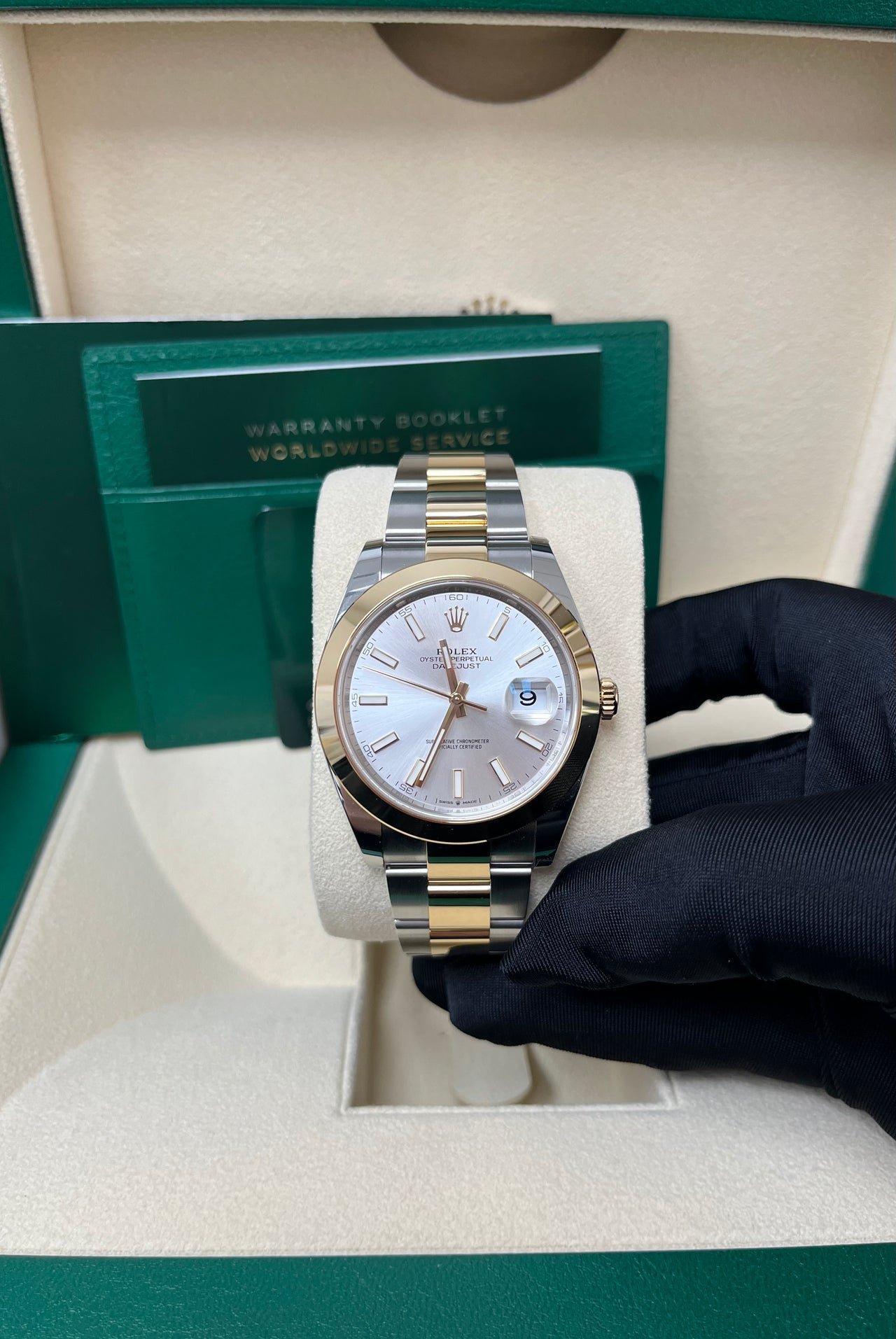 Rolex Datejust 41 41 mm Oystersteel and yellow gold 126303-0001 - Image 12