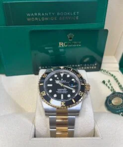 Alternative view of Rolex Submariner Date 41 mm Oystersteel and yellow gold 126613ln-0002