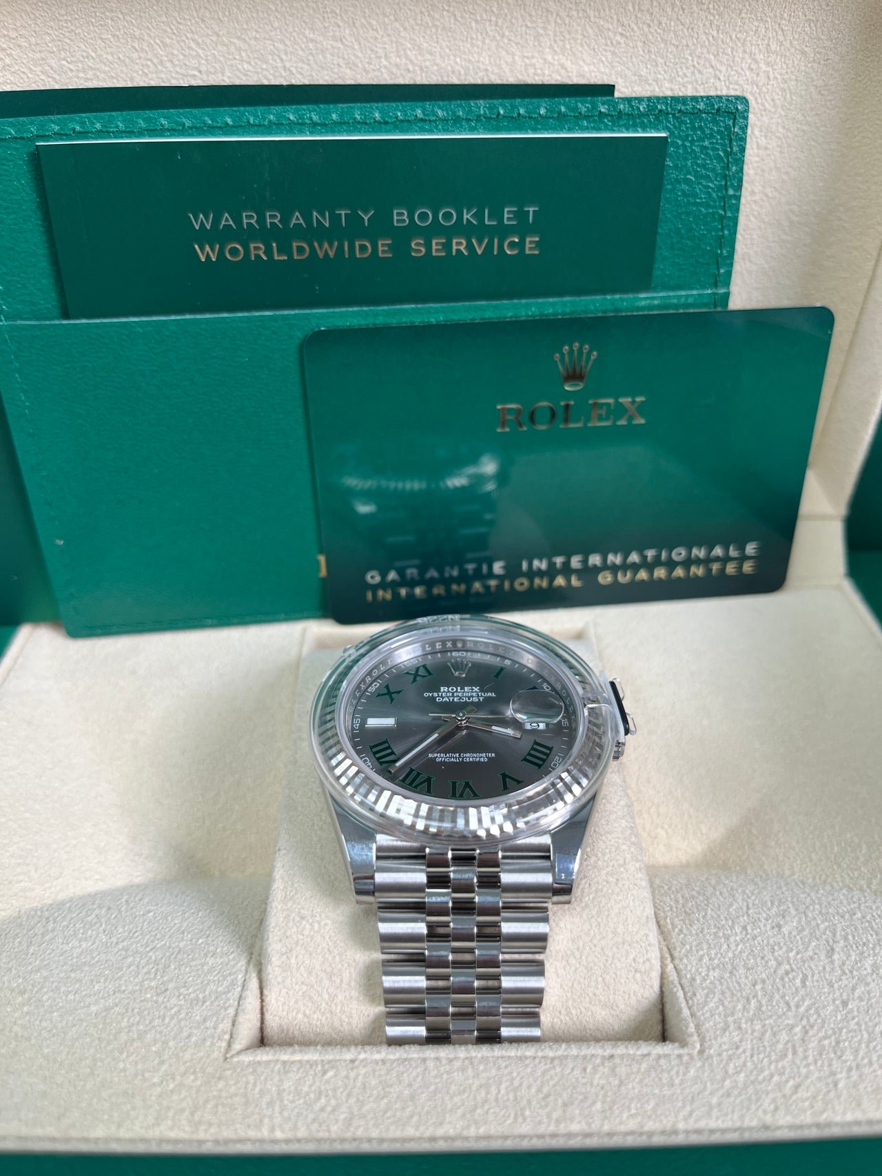 Rolex Datejust 41 41 mm Oystersteel and white gold 126334-0022 - Image 3