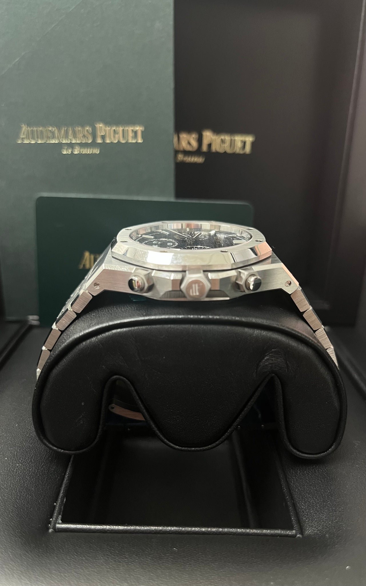 Audemars Piguet ROYAL OAK “50TH ANNIVERSARY” STEEL BRACELET BLUE DIAL 26240ST.OO.1320ST.01 deposit - Image 7
