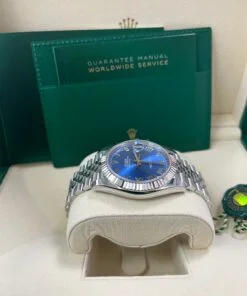 Alternative view of Rolex Datejust 41 41 mm Oystersteel and white gold 126334-0026