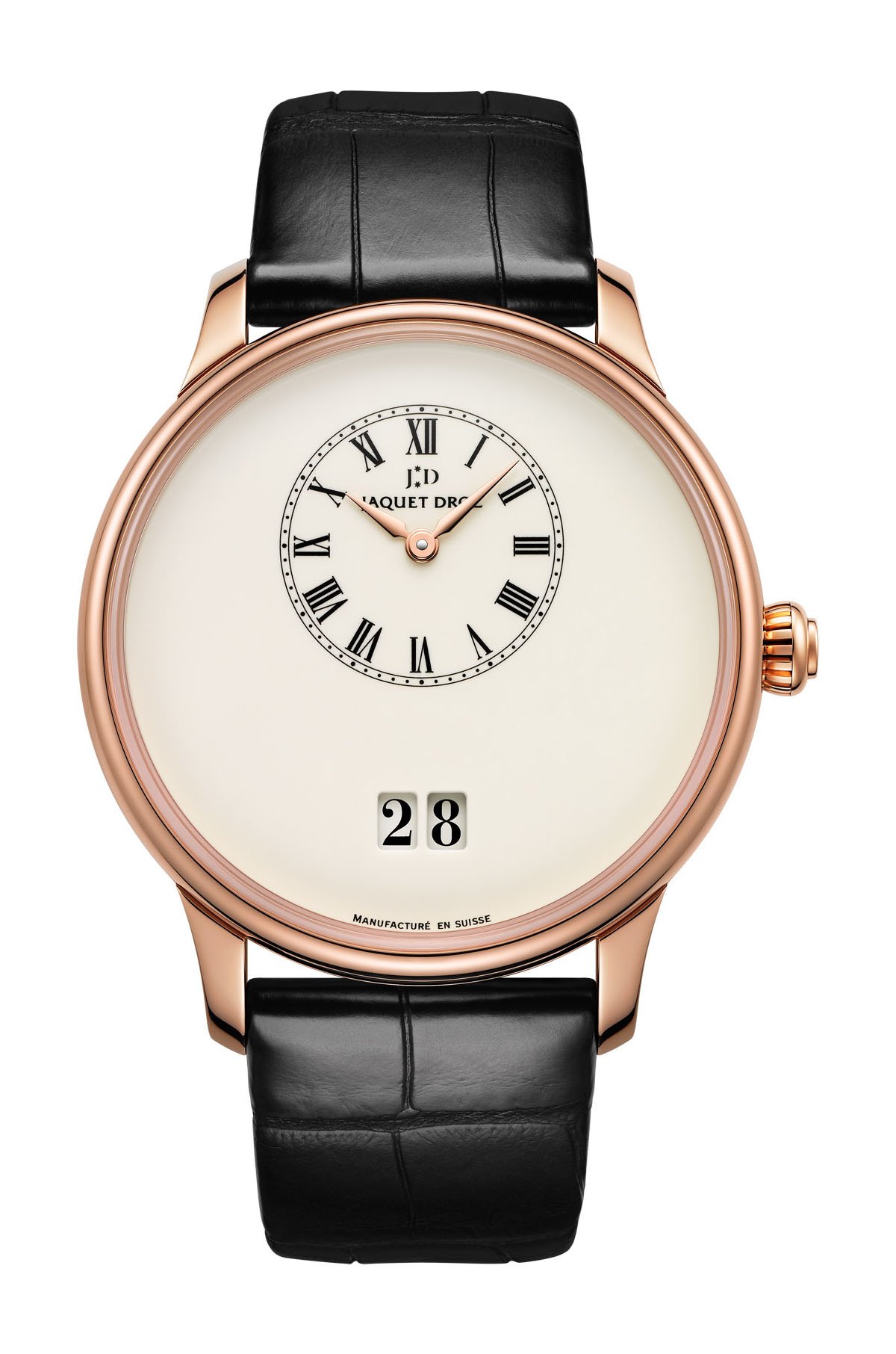 Grande Date Ivory Enamel