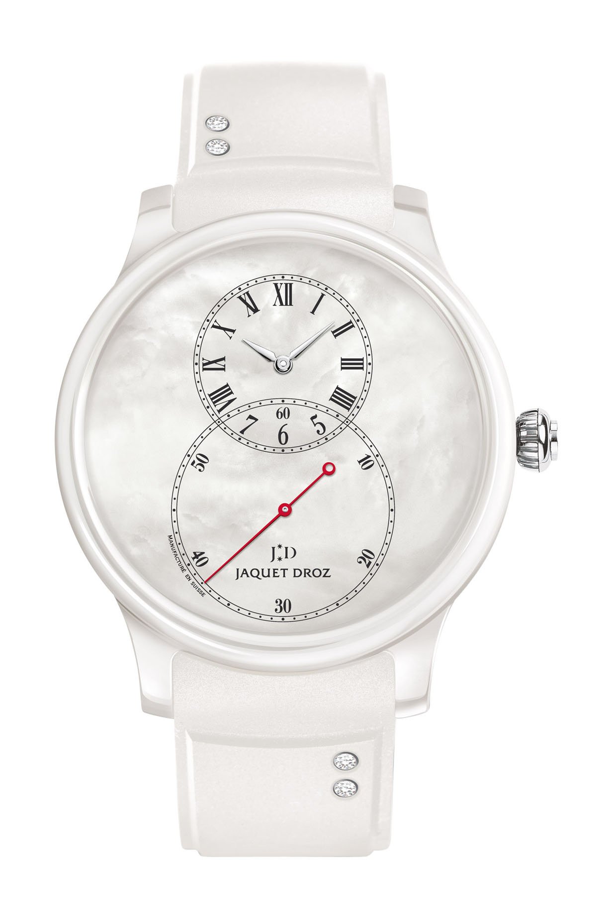 Grande Seconde Ceramic Mother-of-Pearl