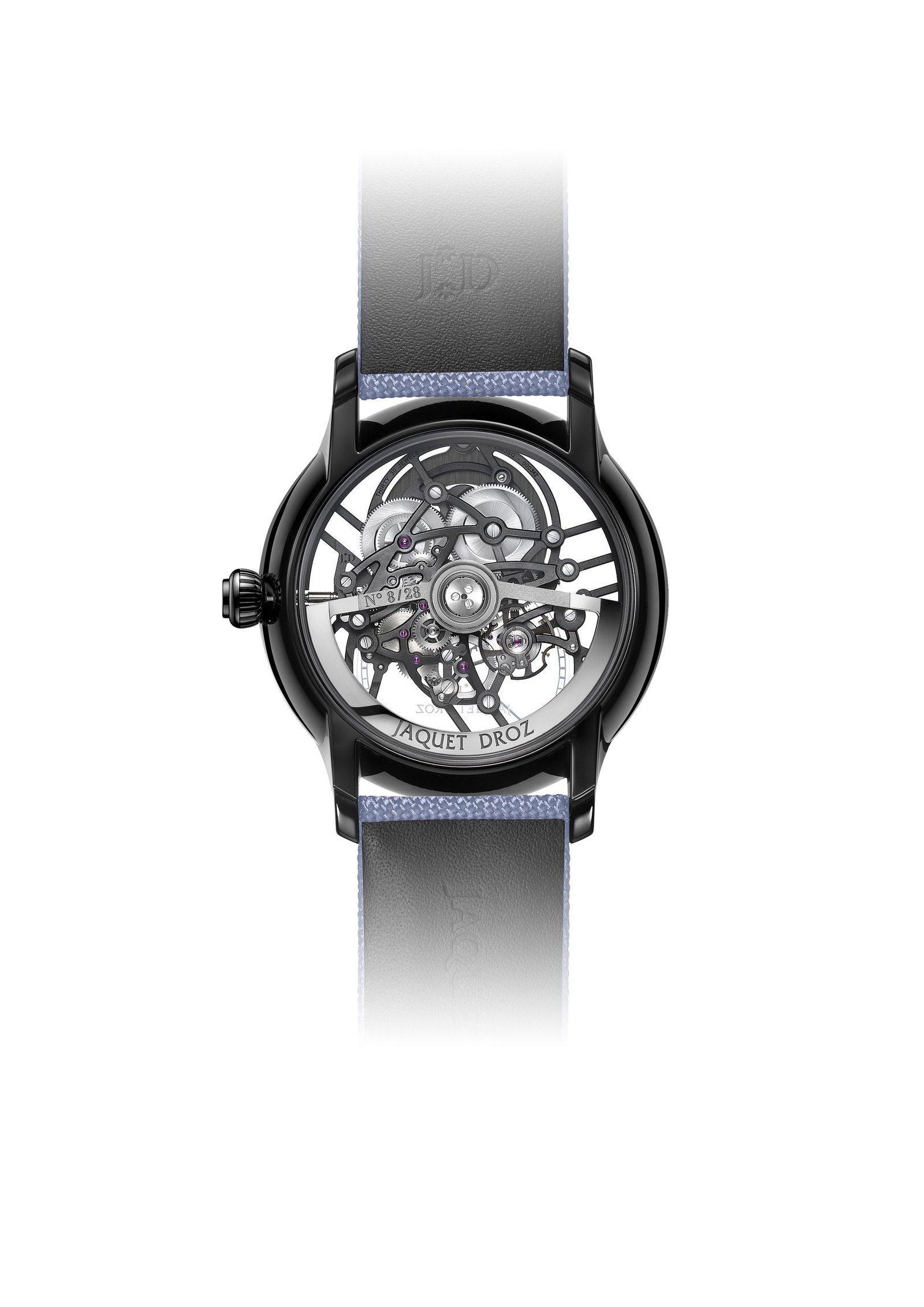Grande Seconde Skelet-One Black Ceramic Sky Blue - Image 2