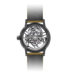Alternative view of Grande Seconde Skelet-One Black Ceramic Yellow