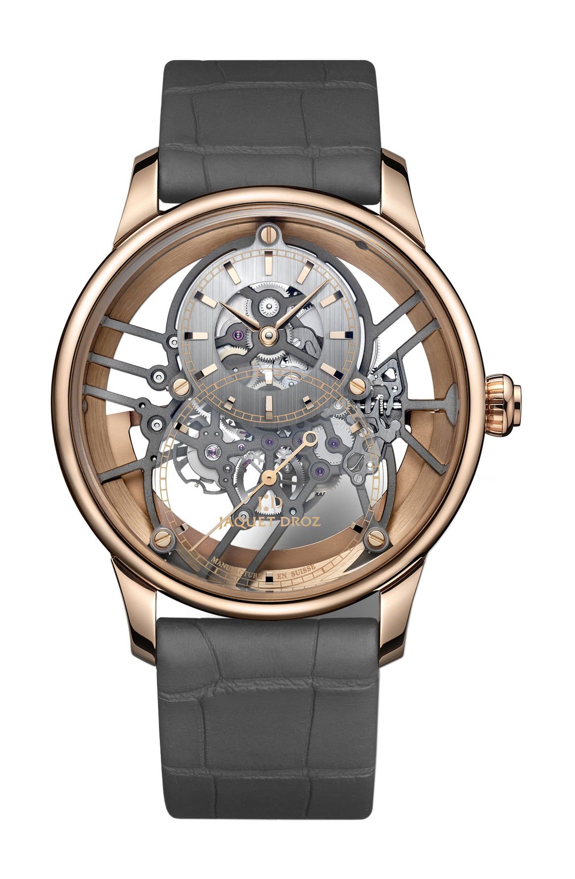Grande Seconde Skelet-One Red Gold