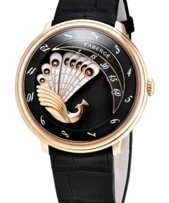 Lady Compliquée Peacock Rose Gold Black