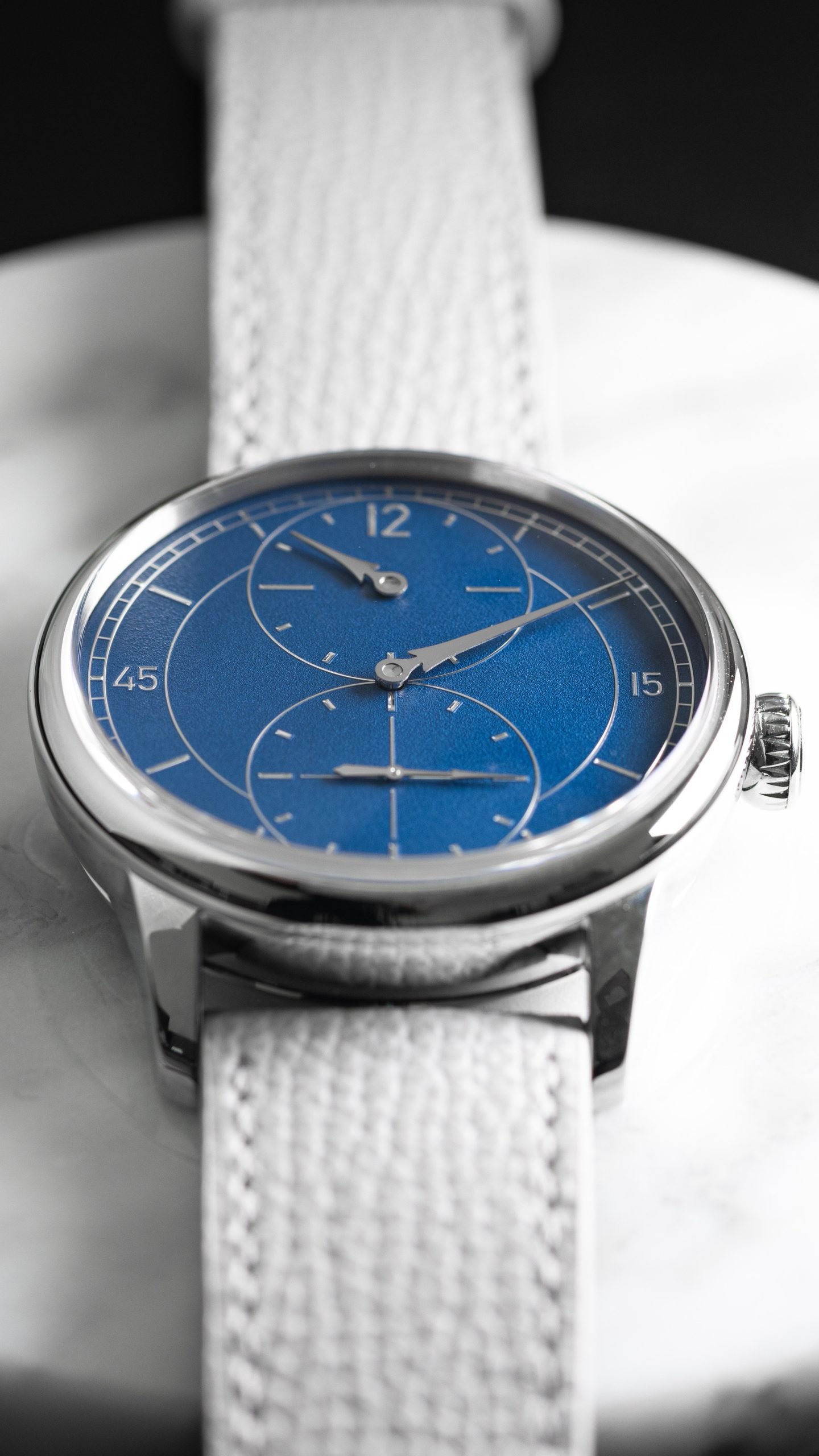 Le Régulateur Gravé Bleu - Image 7