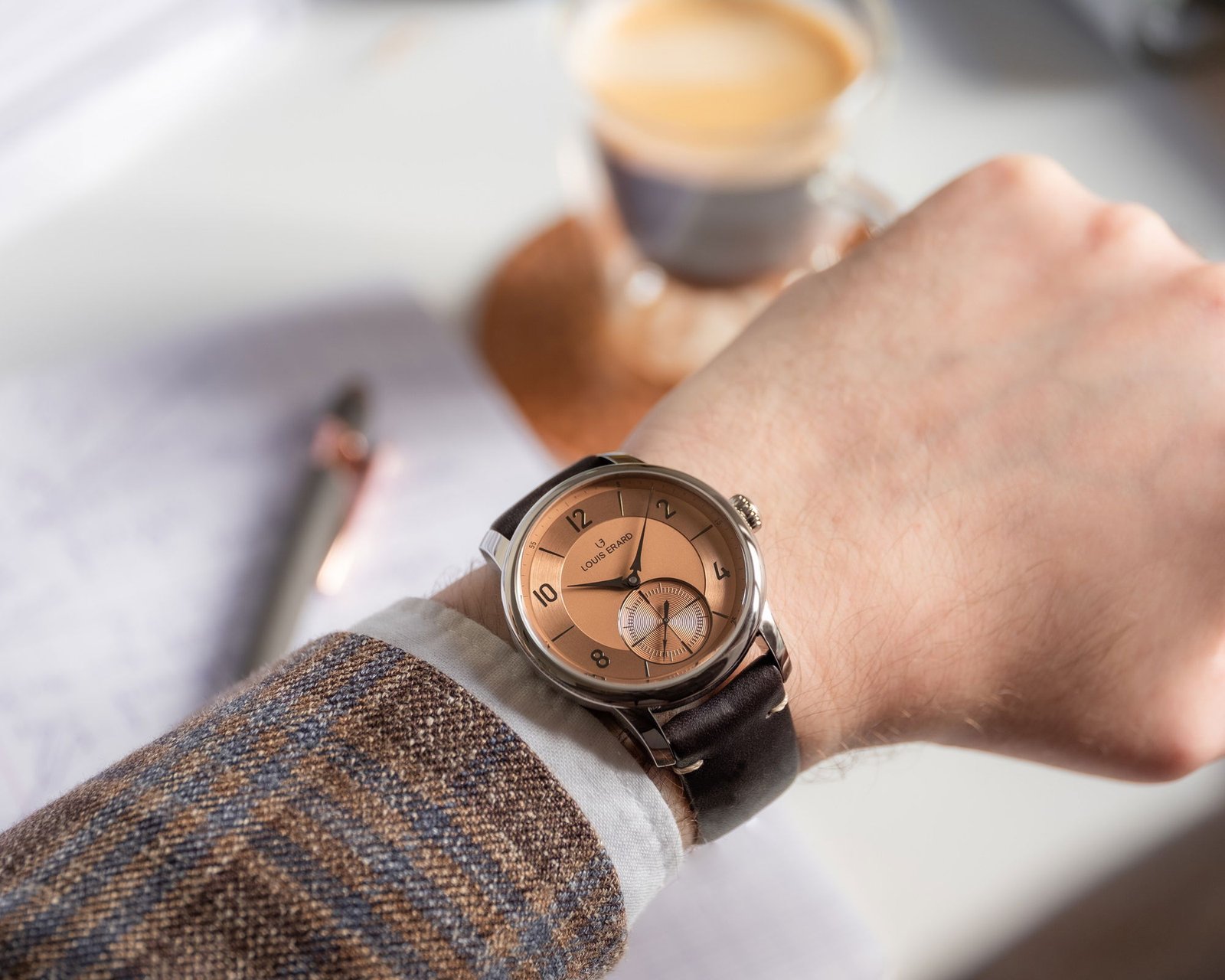 Excellence Petite Seconde Terracotta 39mm - Image 9