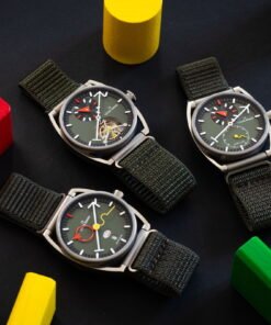 Alternative view of Excellence La Semaine Louis Erard x Alain Silberstein Khaki