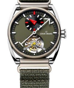 Excellence Le Régulateur Tourbillon Louis Erard x Alain Silberstein Khaki Box Set