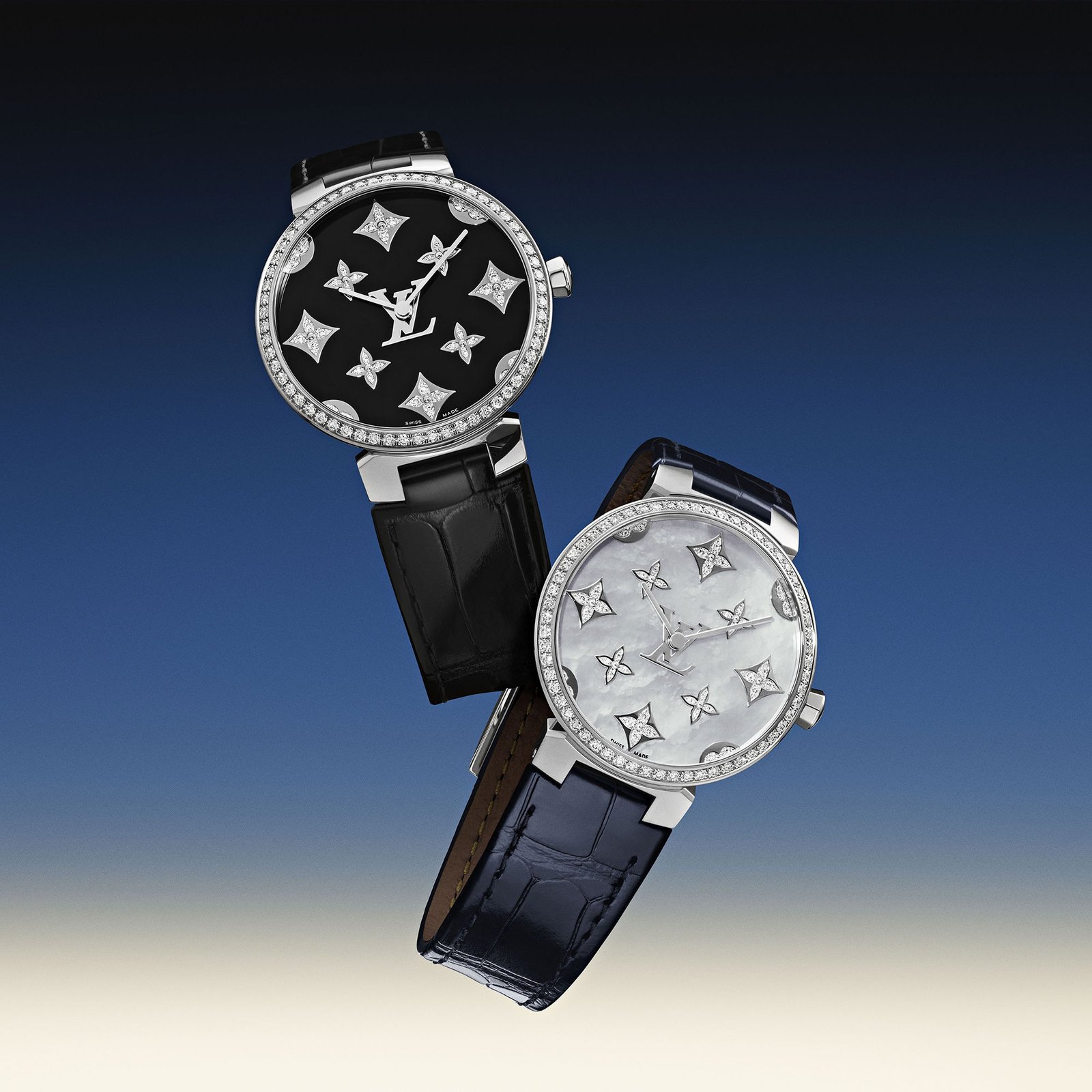 Tambour Slim Monogram Dentelle Black - Image 2
