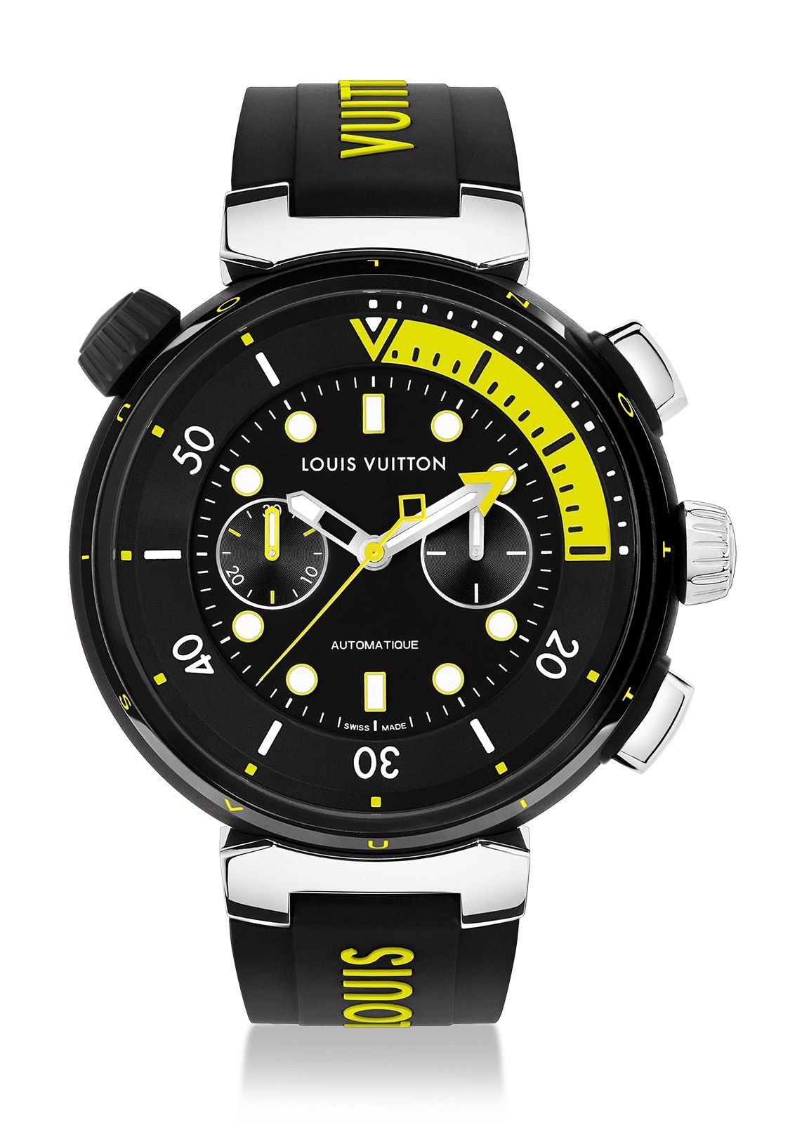 Tambour Street Diver Chronograph Neon Black
