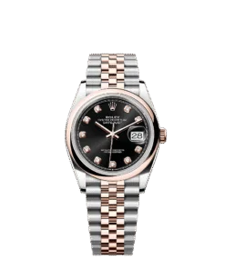 Rolex Datejust 36 36 mm Oystersteel and Everose gold 126201-0019