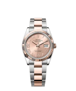 Rolex Datejust 36 36 mm Oystersteel and Everose gold 126231-0028