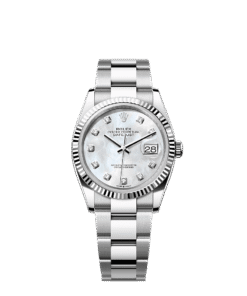 Rolex Datejust 36 36 mm Oystersteel and white gold 126234-0020