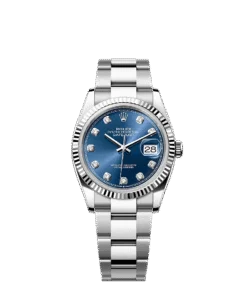 Rolex Datejust 36 36 mm Oystersteel and white gold 126234-0038