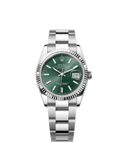 Rolex Datejust 36 36 mm Oystersteel and white gold 126234-0052