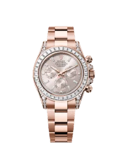Rolex Cosmograph Daytona 40 mm Everose gold and diamonds 126595tbr-0001