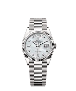 Rolex Day-Date 36 36 mm white gold 128239-0007