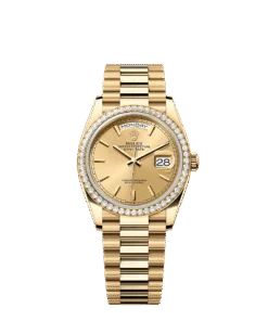 Rolex Day-Date 36 36 mm yellow gold and diamonds 128348rbr-0026