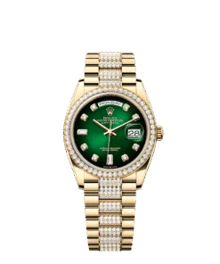 Rolex Day-Date 36 36 mm yellow gold and diamonds 128348rbr-0036