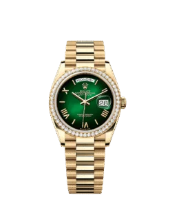 Rolex Day-Date 36 36 mm yellow gold and diamonds 128348rbr-0068